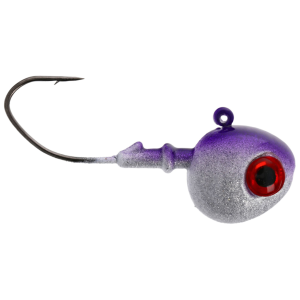 Image of Eagle Claw Lazer Sharp Walleye Jig Head | Purple Ice; 5/8 oz.