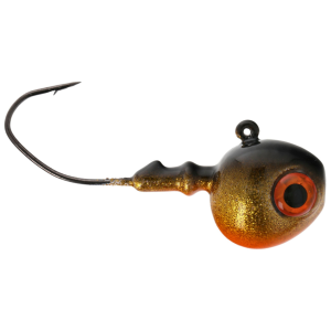 Image of Eagle Claw Lazer Sharp Walleye Jig Head | Gold Perch; 5/8 oz.