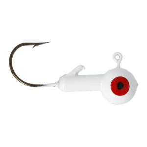 Image of Eagle Claw Ball Jig Head | White; 1 oz.