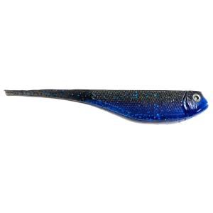 Image of Jenko Tremor Shad | Black & Blue; 4 in.