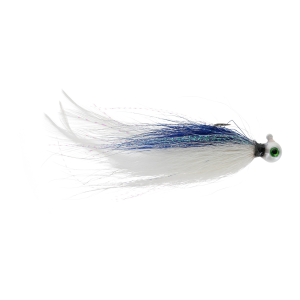 Image of Jenko Buzzcut Mini Hair Jig | Blue Back; 1/8 oz.