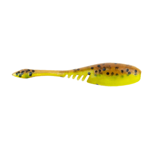 Image of Baitfuel NanoShad Soft Bait | Pumpkin Chartreuse; 2 in.