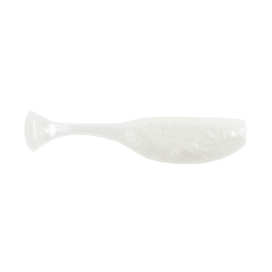Image of BaitFuel NanoSwim Soft Bait | Pearl White; 2 in.
