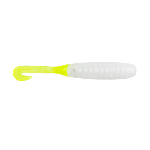 Image of BaitFuel NanoVibe Soft Bait | White Chartreuse; 2 in.
