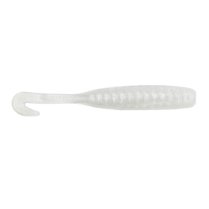 Image of BaitFuel NanoVibe Soft Bait | Pearl White; 2 in.
