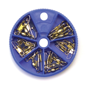 Image of Eagle Claw Snap Swivel Assortment | Brass