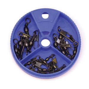 Image of Eagle Claw Snap Swivel Assortment | Black