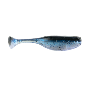 Image of BaitFuel NanoSwim Soft Bait | Black Ice; 2 in.
