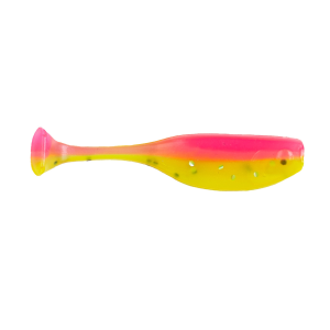 Image of BaitFuel NanoSwim Soft Bait | Pinktreuse Glow; 2 in.