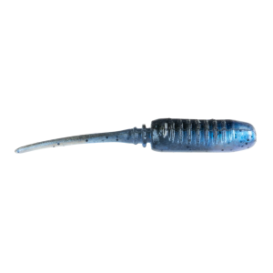 Image of BaitFuel NanoSnak Soft Bait | Black Ice; 2 in.