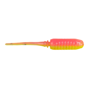 Image of BaitFuel NanoSnak Soft Bait | Pinktreuse Glow; 2 in.