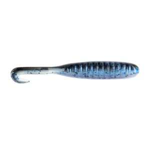 Image of BaitFuel NanoVibe Soft Bait | Black Ice; 2 in.