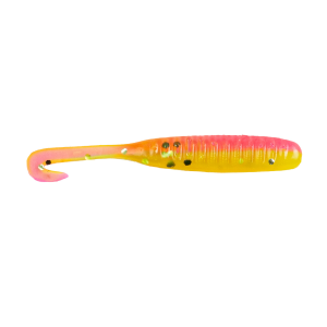 Image of BaitFuel NanoVibe Soft Bait | Pinktreuse Glow; 2 in.