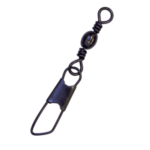Image of Eagle Claw Barrel Swivel with Safety Snap | 18