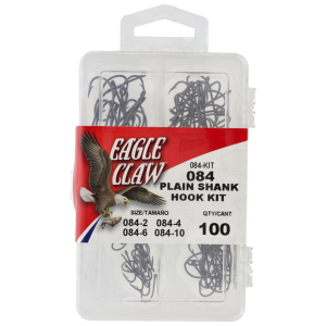 Image of Eagle Claw Hook Assortment | Plain Shank Offset