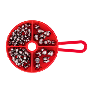 Image of Eagle Claw Removable Split Shot Assortment | 78 Pieces