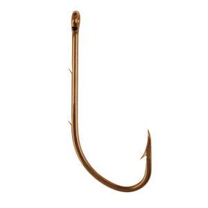 Image of Eagle Claw Straight Eye Offset Baitholder Hook | 2