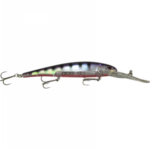 Image of SPRO Madeye Walleye Minnow 120 Crankbait | Ghost Purple Perch