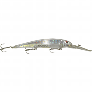 Image of SPRO Madeye Walleye Minnow 120 Crankbait | Clear Flash Hologram