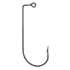 Image of Eagle Claw Aberdeen 90 Degree Jig Hook - Bulk Pack | Platinum Black; 6