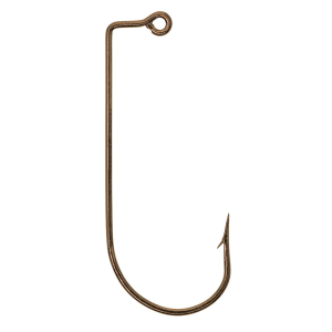 Image of Eagle Claw Aberdeen 90 Degree Jig Hook - Bulk Pack | Bronze; 4
