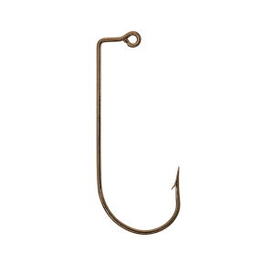 Image of Eagle Claw Aberdeen 90 Degree Jig Hook | Bronze; 2/0