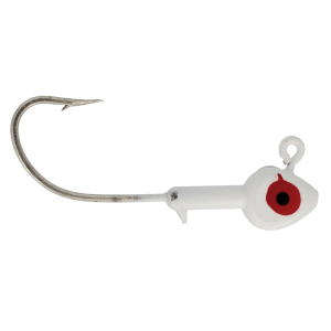 Image of Eagle Claw Saltwater Fishhead Jig Heads | White; 3/8 oz.