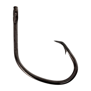 Image of Eagle Claw Lazer Sharp Non-Offset Lancet Circle Hook | 1/0