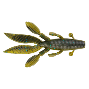 Image of Yamamoto Flappin Hog | Green Pumpkin/Black Laminate w/ Black And Blue Flake; 3 3/4 in.