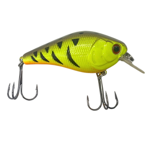 Image of Head Hunter 1.5 Square Bill Crankbait | Chartreuse Leopard