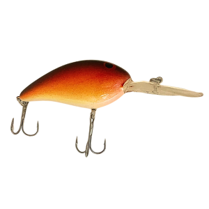 Image of Head Hunter Grand Dad Deep Runner Crankbait | Brown Craw Orange Belly