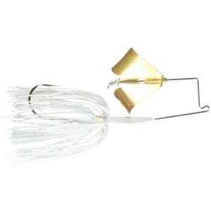 Image of Boogerman Lures Buzzbait | Gold - White; 1/8 oz.