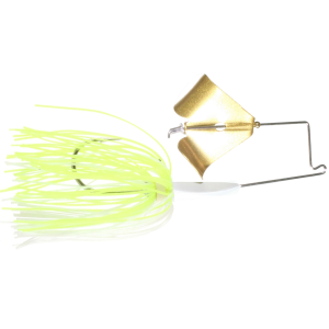Image of Boogerman Lures Buzzbait | Gold - White & Chartreuse; 1/8 oz.