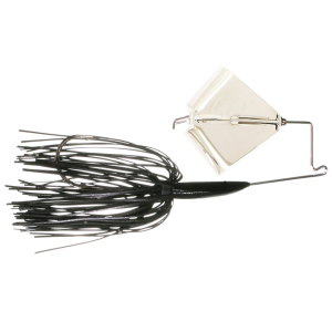 Image of Boogerman Lures Heavy Duty Buzzbait | Nickel - Black; 3/8 oz.