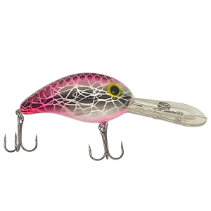 Image of Head Hunter Snazzy Eye Diver Crankbait | Pink Lemonade; 3/8 oz.
