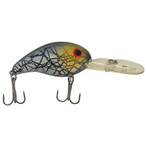 Image of Head Hunter Snazzy Eye Diver Crankbait | Grey Shadow; 1/2 oz.