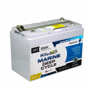 Image of Millertech 36V 50AH Sport Series Lithium Battery with Bluetooth