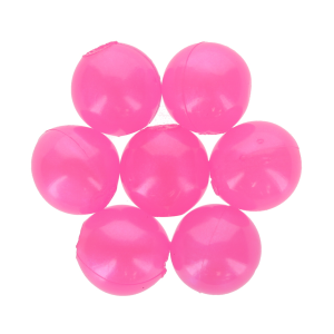 Image of Addicted Fishing Soft Beads | Nail Polish Pink; 12 mm