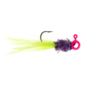 Image of Leland's Lures Eyehole Hair Jig | Purple Rain; 1/32 oz.
