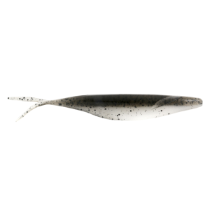 Image of Deps Sakamata Shad Soft Jerkbait | Smoke Pepper Clear; 4 in.