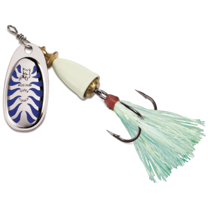 Image of Blue Fox Classic Vibrax Glow Spinner | Glow Blue; 5