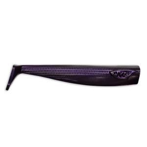 Image of JYG Pro Swym Paddle Tail | Purple Rayne; 5 in.