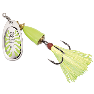 Image of Blue Fox Classic Vibrax Glow Spinner | Glow Chartreuse; 2