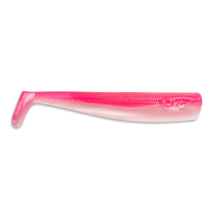 Image of JYG Pro Swym Paddle Tail | Flamingo; 4 in.