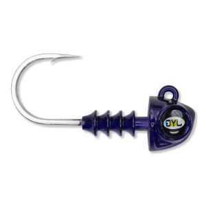 Image of JYG Pro Swym Jig Head - Size 2/0 | Purple Rayne; 1/8 oz.