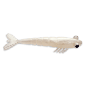 Image of JYG Pro Shrymp Soft Bait | Pearl; 2 1/2 in.