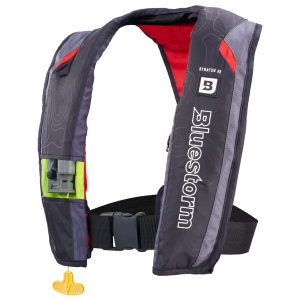 Image of Bluestorm Stratus35 Automatic/Manual Inflatable Life Vest | Nitro Red