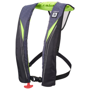 Image of Bluestorm Cirrus26 Automatic/Manual Inflatable Life Vest | HiVis Green