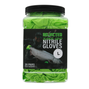 Image of Addicted Fishing Popov Super Grip Nitrile Gloves | L