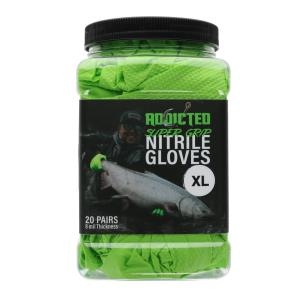 Image of Addicted Fishing Popov Super Grip Nitrile Gloves | XL